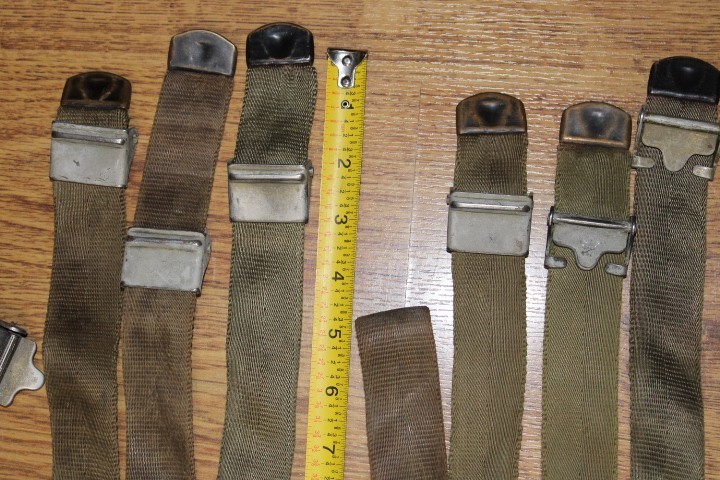 US Military Vietnam Era Gen 1 Nylon M1 .223 7.62 Seat Belt Rifle Sling C Grade C