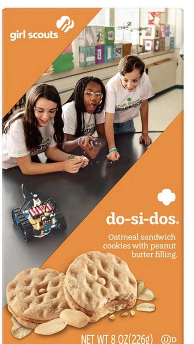 Girl Scout Cookies 🍪-Do-Si-Dos 🍪 - 1 Box  - Scouts Cookie Do-Si-Dos