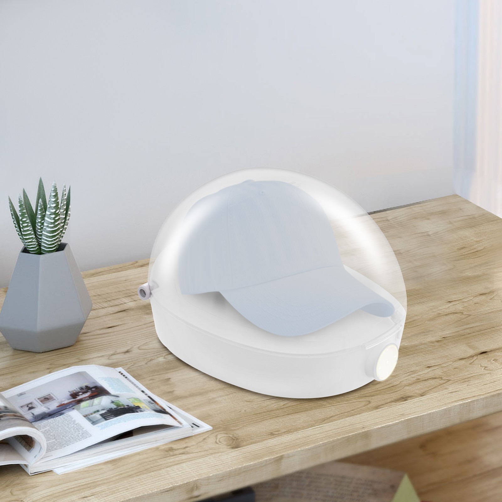 Cap Cleaner Countertop Hat Care Machine Automatic Steam Cleaning Machine 1000W