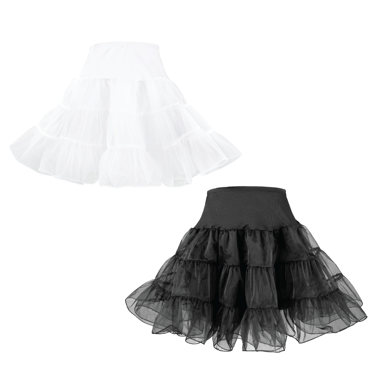Hip Hop 50s Shop Womens Vintage Style Crinoline Petticoat Slip