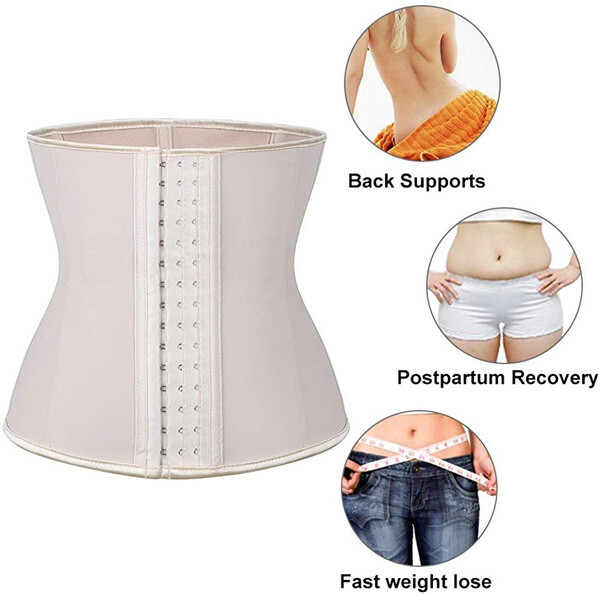 Fajas Reductoras Colombianas 100% Latex Waist Trainer Cincher Body Shaper Corset