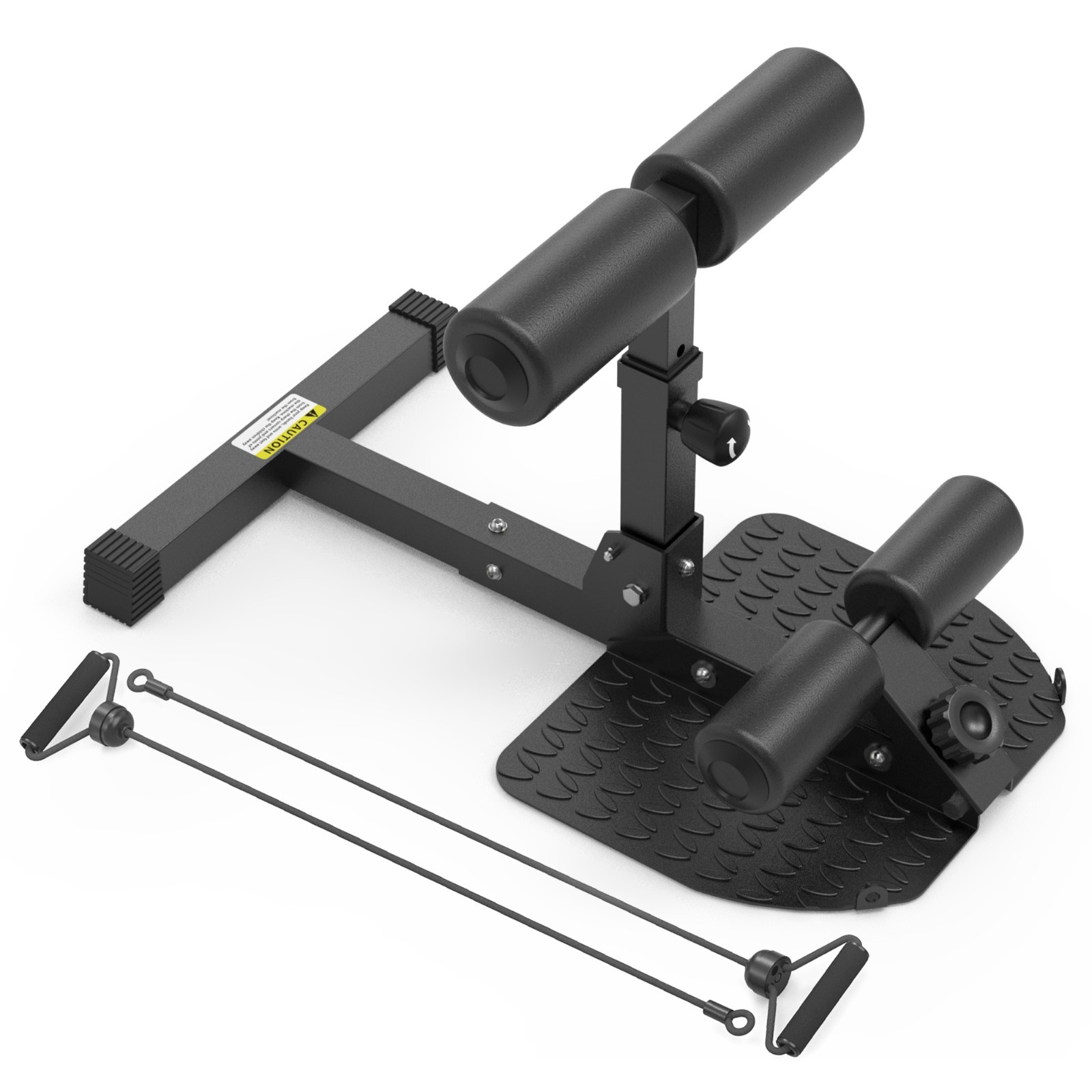 leikefitness Deep Sissy Squat Bench Core Workout Multifunctional Leg Exercise