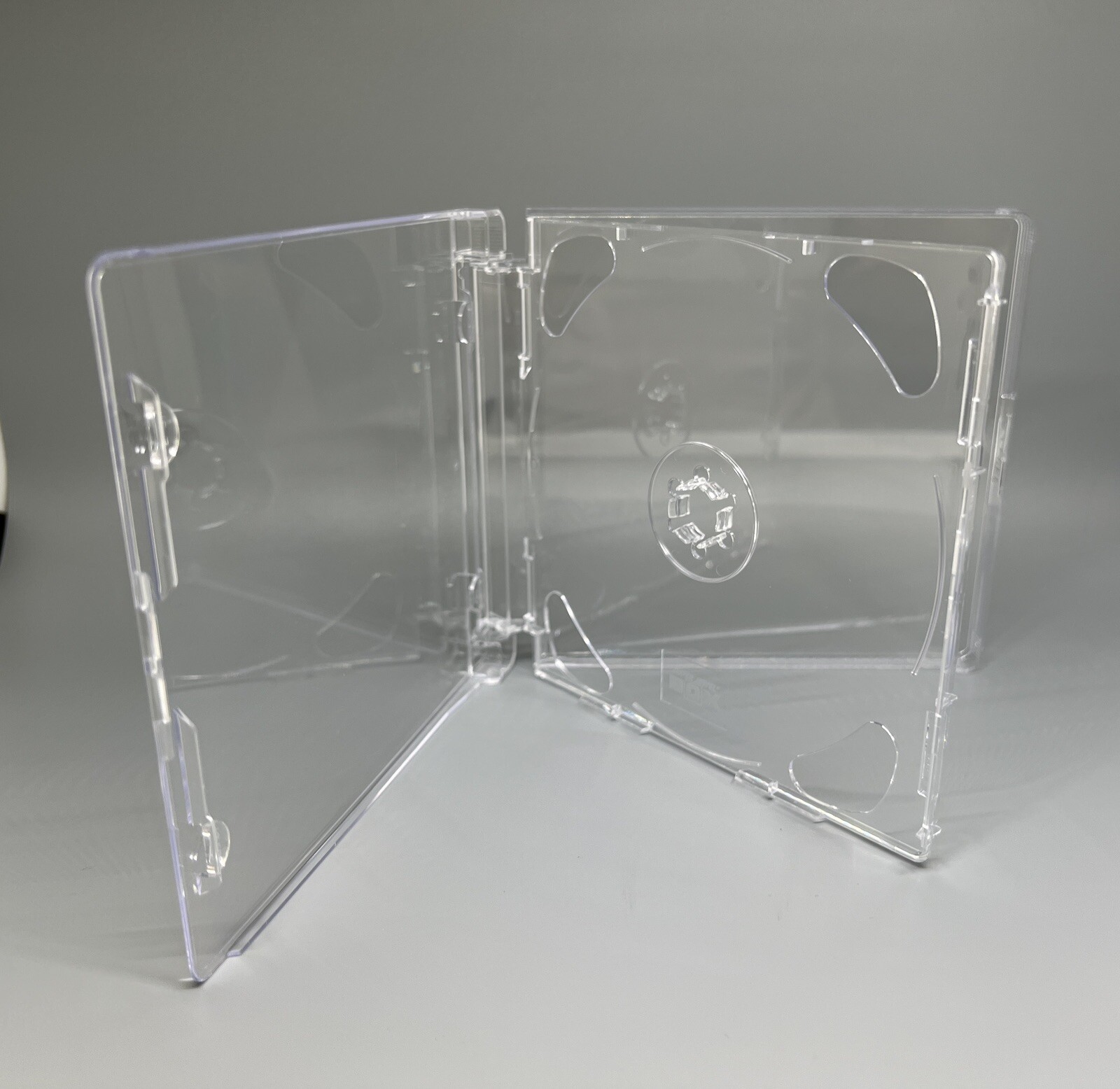 2 PCS ORIGINAL DOUBLE 2 DISC SUPER JEWEL BOX, CD DVD CASE, SJB W/LOGO SACD 12.CF