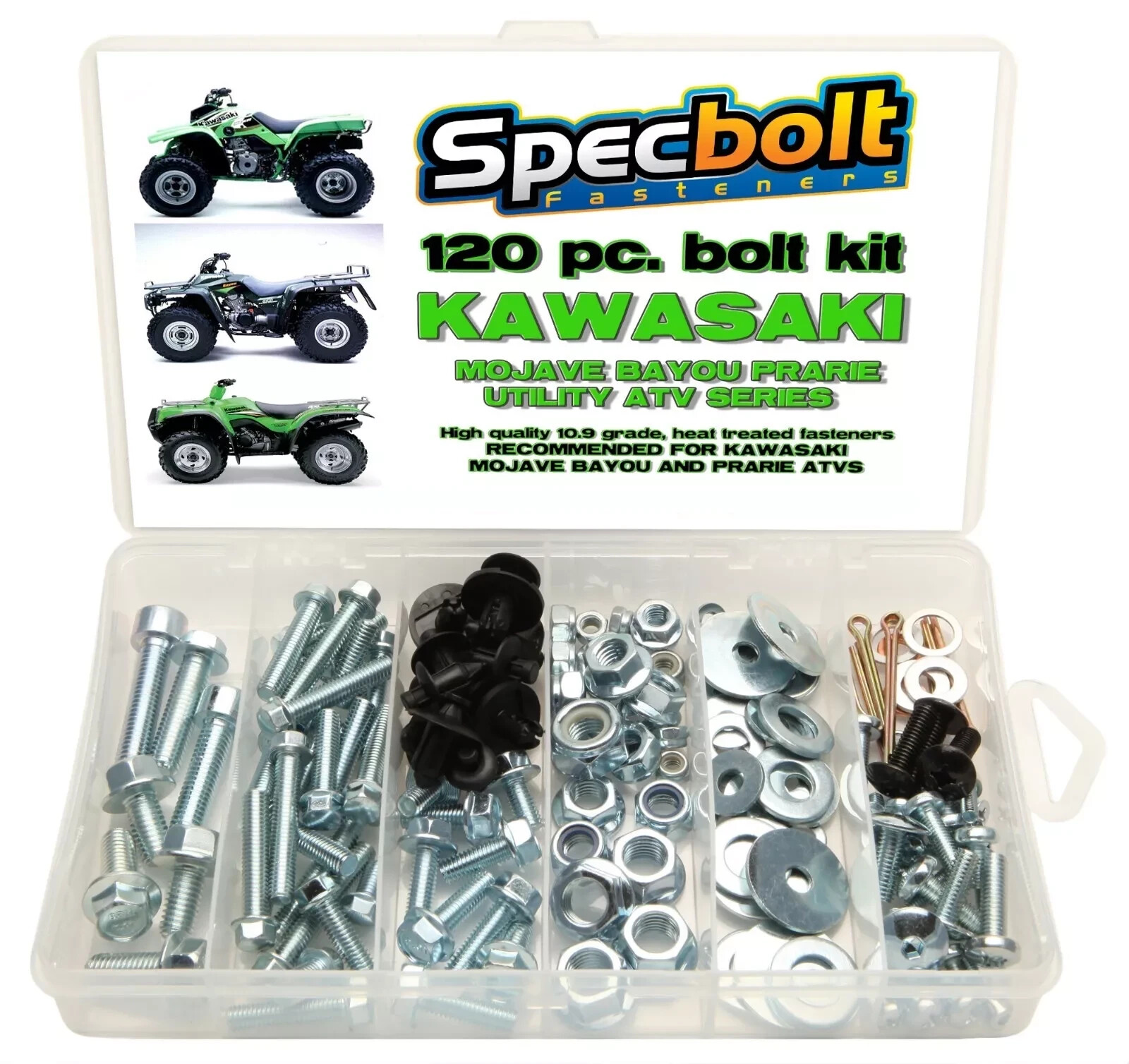 Kawasaki ATV Bolt Kit Prairie Mojave Mule Bayou Lakota Advantage Brute Force UTL