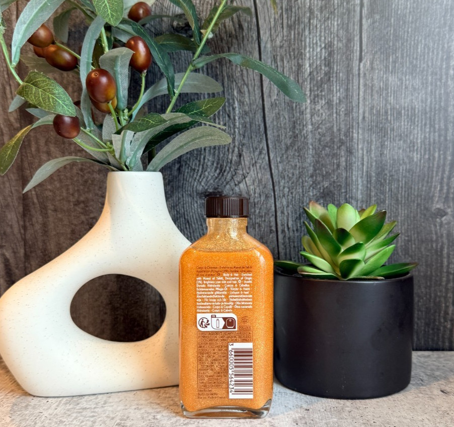 Yves Rocher Monoi de Tahiti Moisturizing Pearly Oil 100ml 3.3oz - Brand New