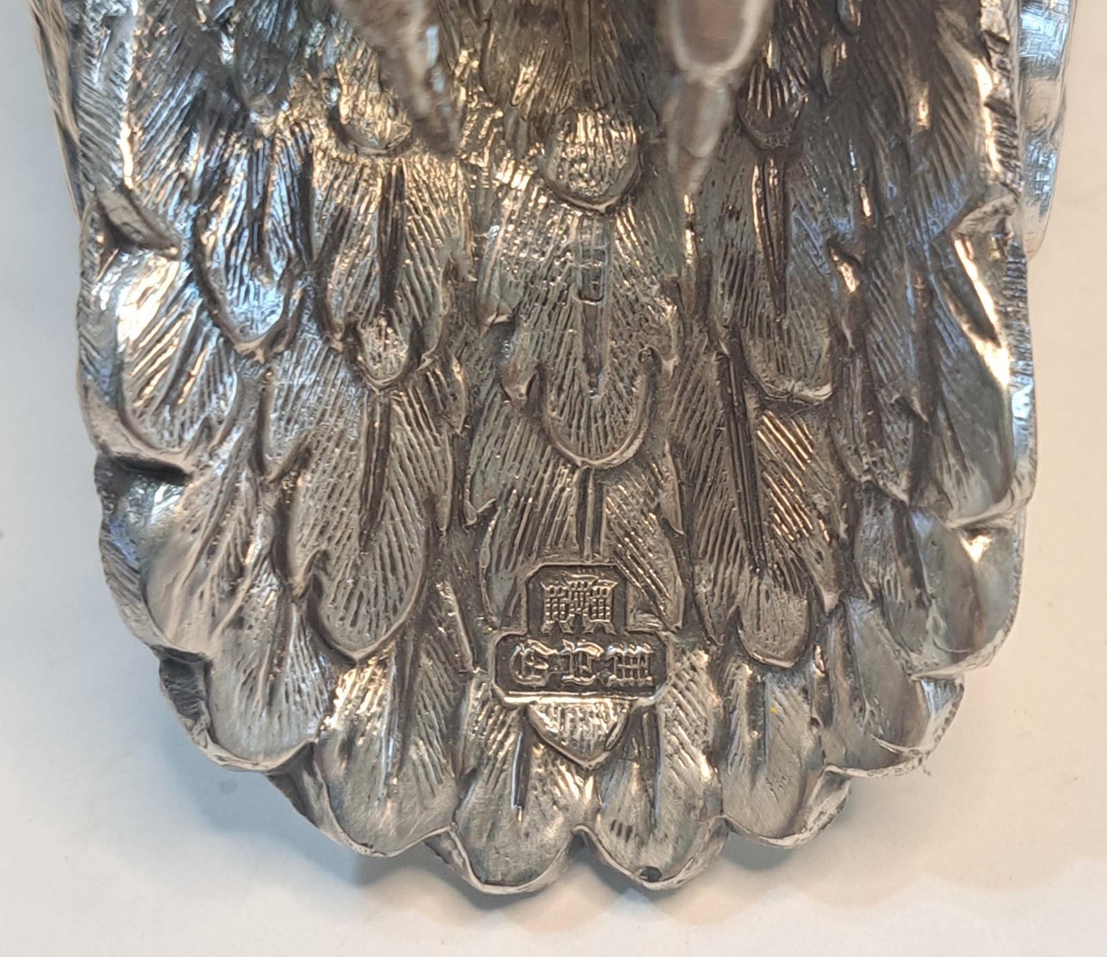 Antique Corbell & Co Silver Plate Owl Sugar Sifter Caster Muffineer Original Box