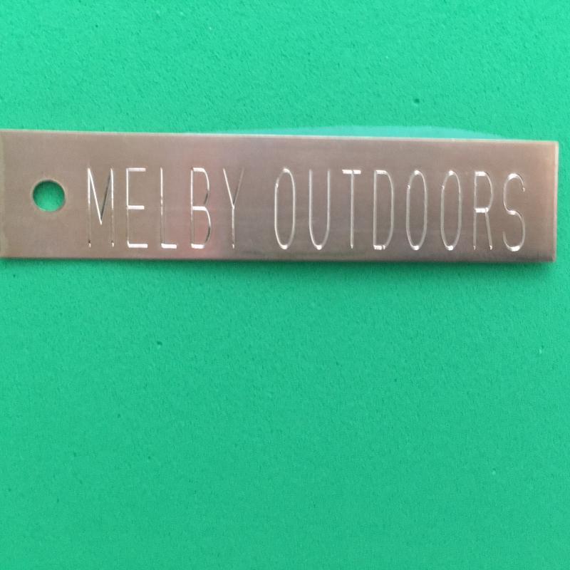 QTY 50-ENGRAVED COPPER TRAP TAGS/TRAPPING SUPPLIES/TRAPS/ANIMAL TRAP ID TRAPPING