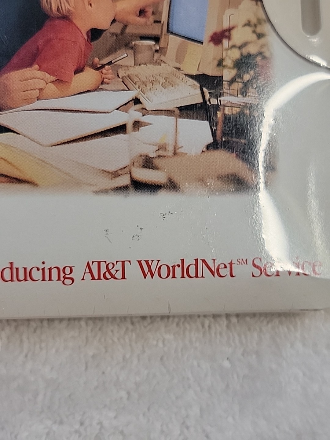 AT&T WorldNet Service 3.5" installation diskettes Windows version 1996 Netscape