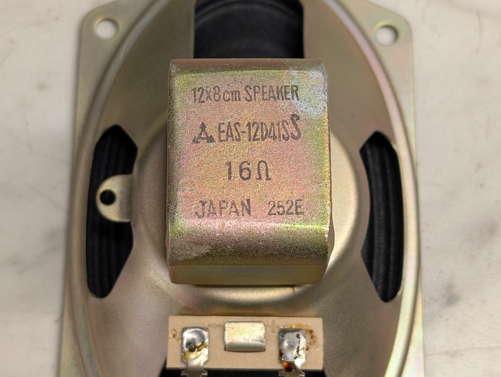 Matsushita 3x5" 12x8cm Replacement Speaker 16 Ohm CD5322 252E EAS-12D41SS Japan