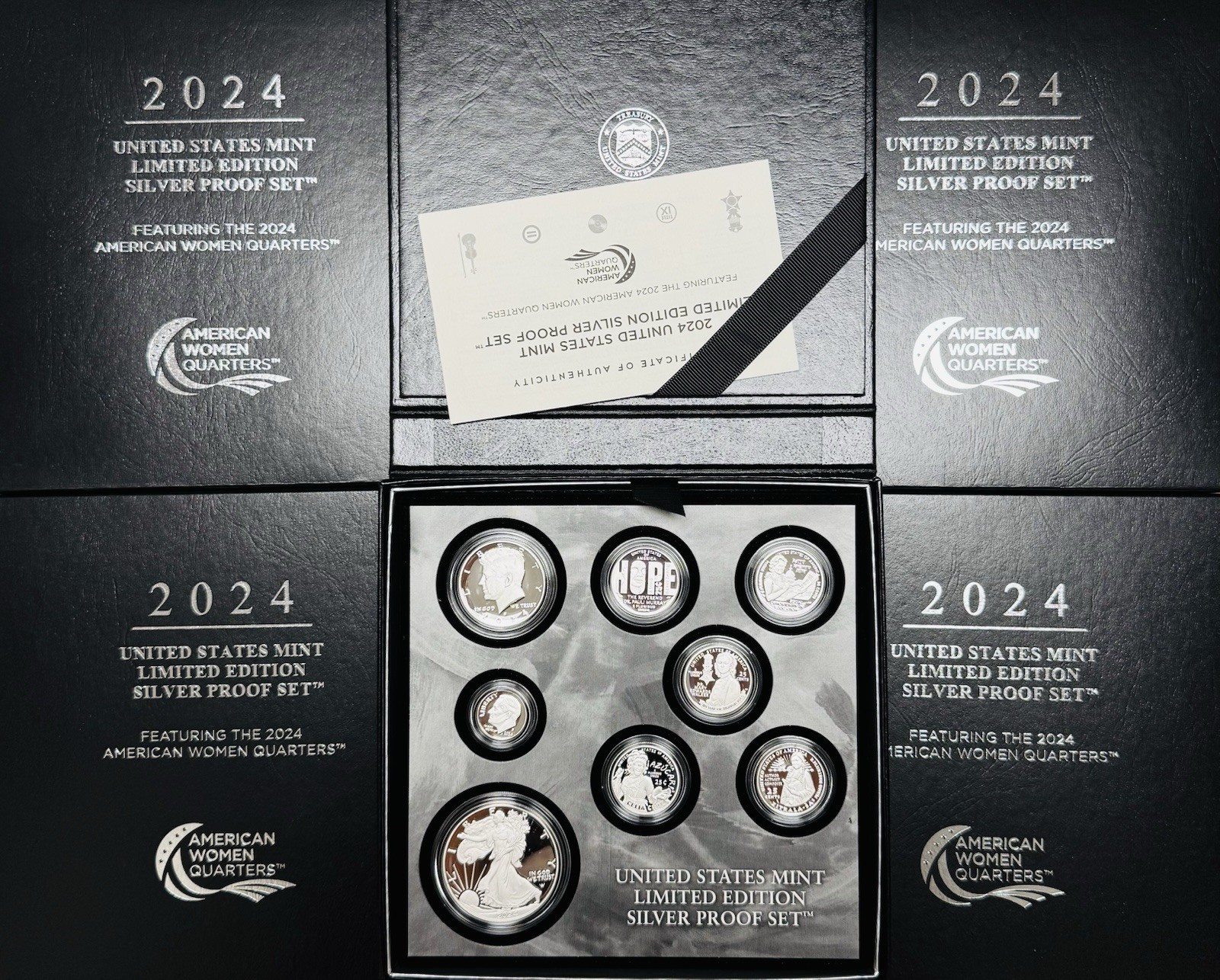 2024 - S Limited Edition Silver Proof Set With Original Box & COA. #C1630