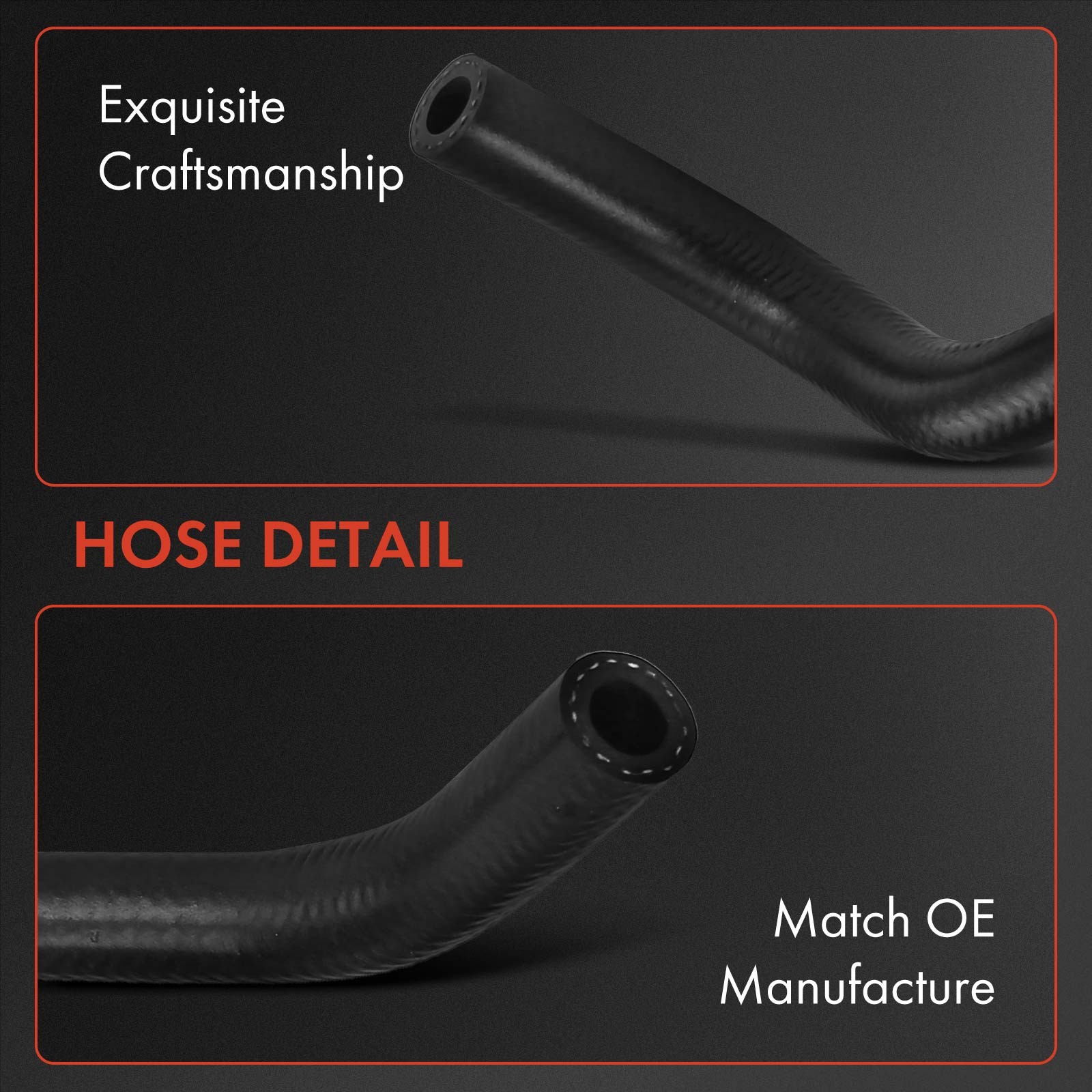 2x Power Steering Reservoir & Return Line Hose Assembly for Nissan TITAN Armada