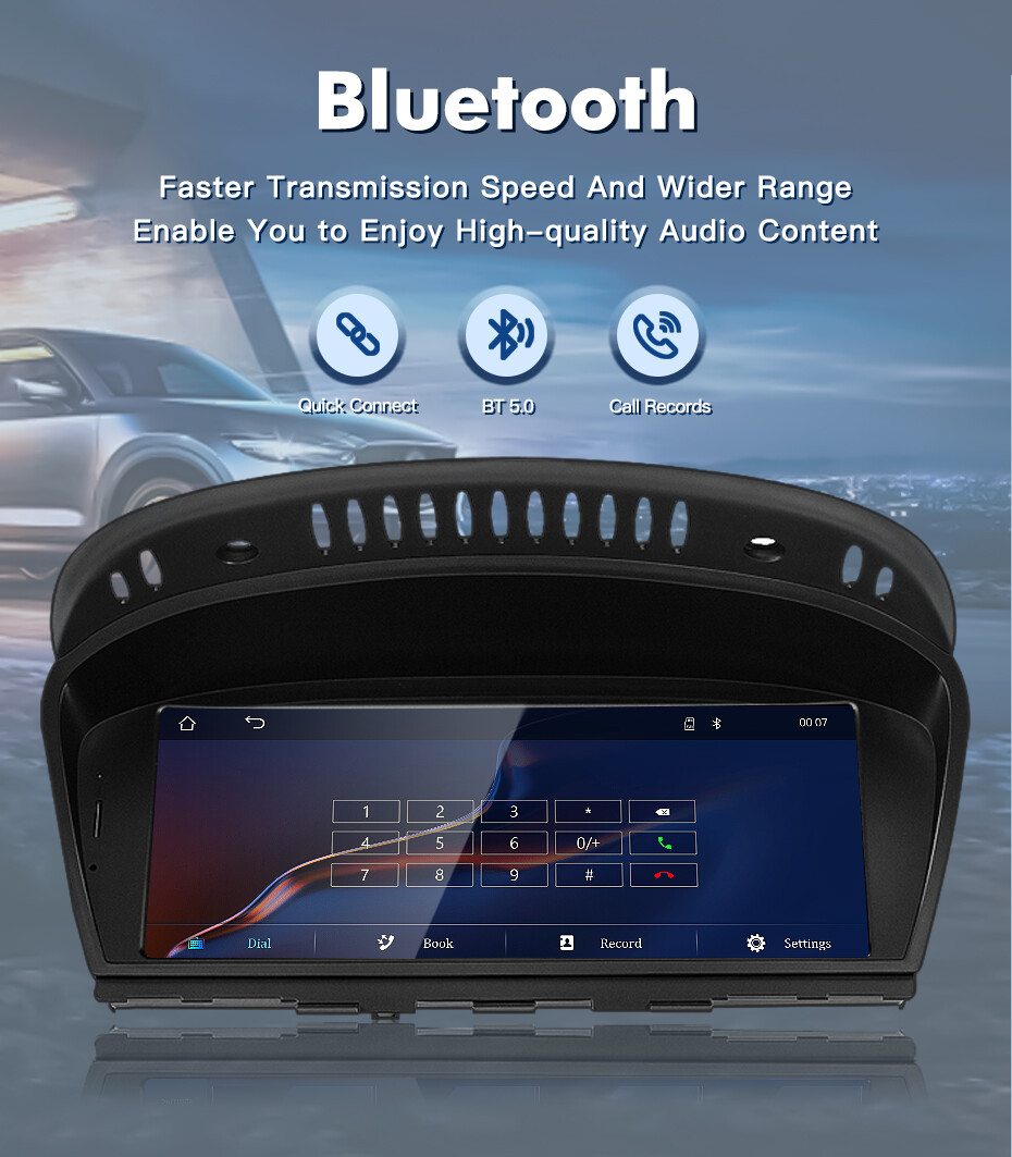 8.8" For BMW 3 5 Series E90 E60 CCC 2005-2008 Carplay Stereo Radio Screen GPS