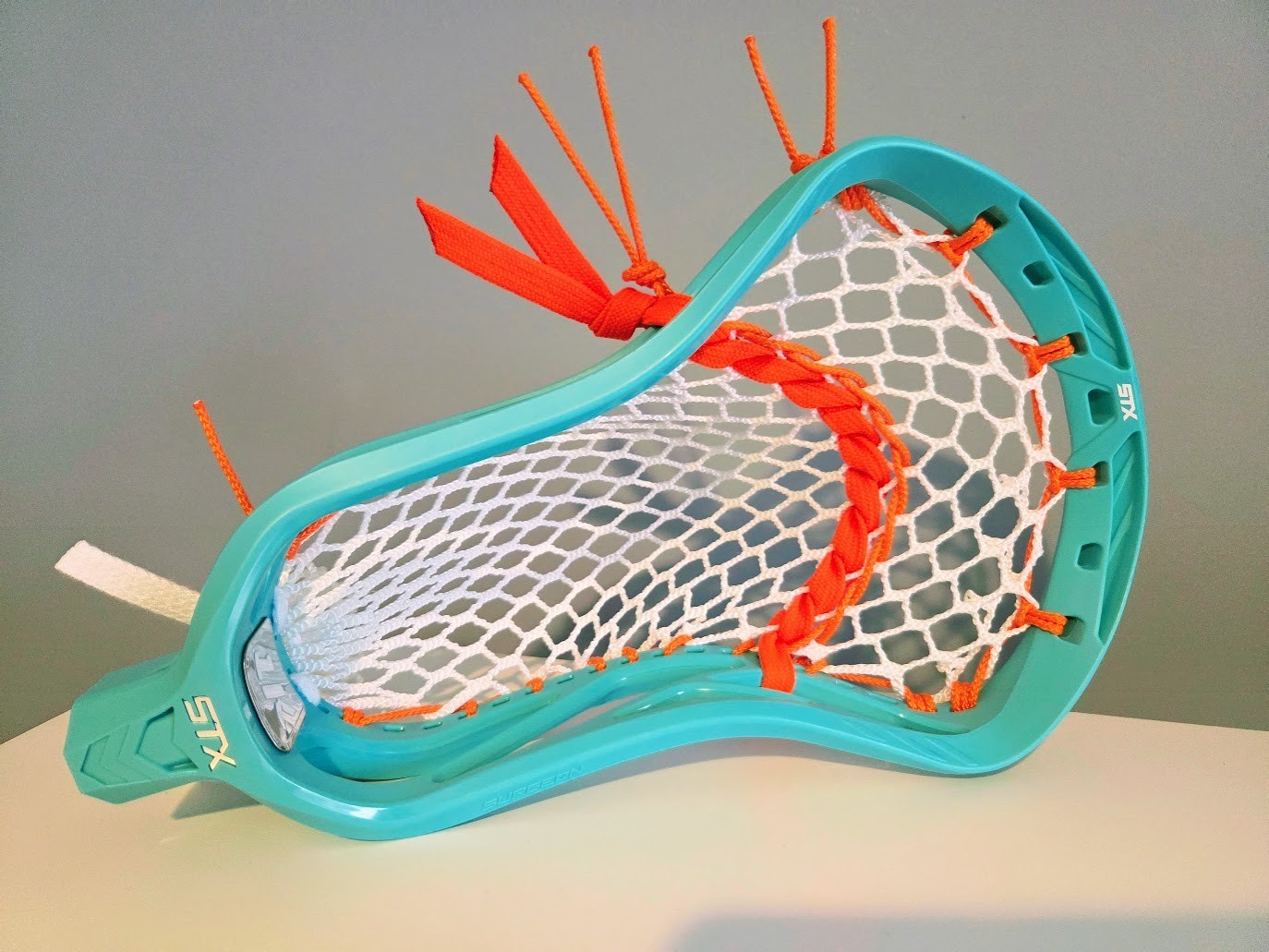 NEW STX Surgeon 1K Mint Soft Mesh Lacrosse LAX Head HERO 4.0 Custom Stringing