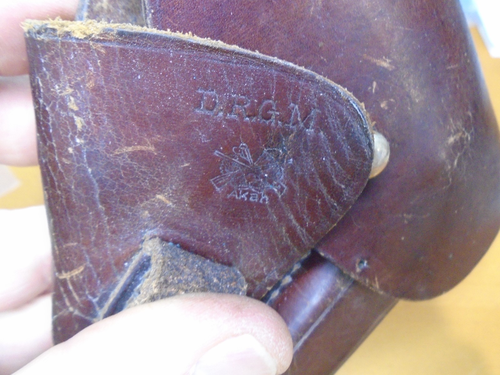 WWII Walther PP Holster Akah DRGM