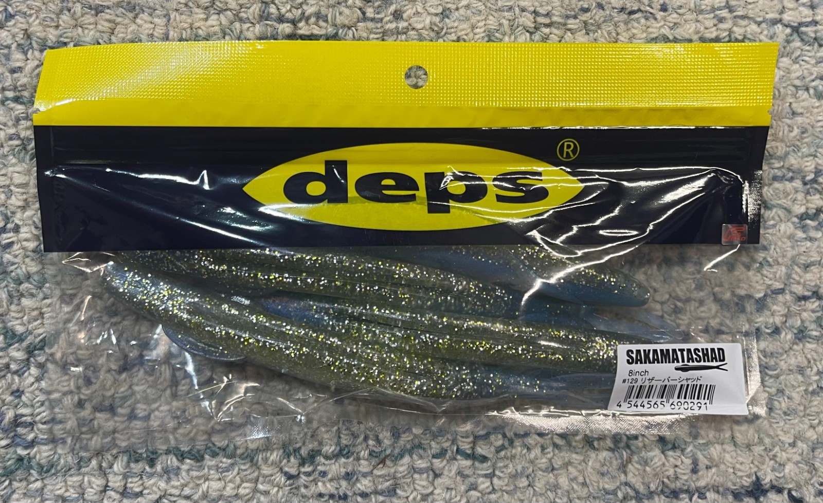 Deps Sakamata Shad 4" 5" 6" 8" Soft Jerkbait – Multiple Colors – Ships From USA