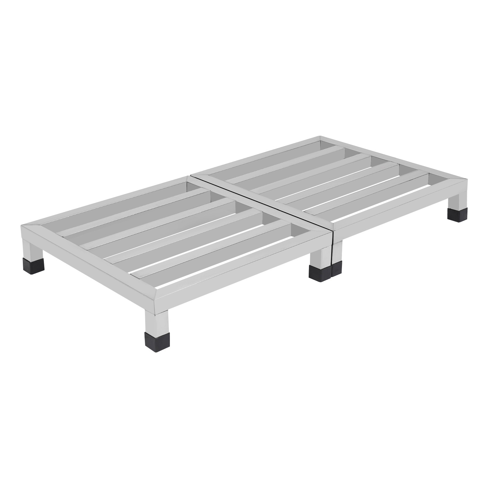 3Pcs Dunnage Stainless Steel Shelves Plants Display Rack Flower Showing Stand