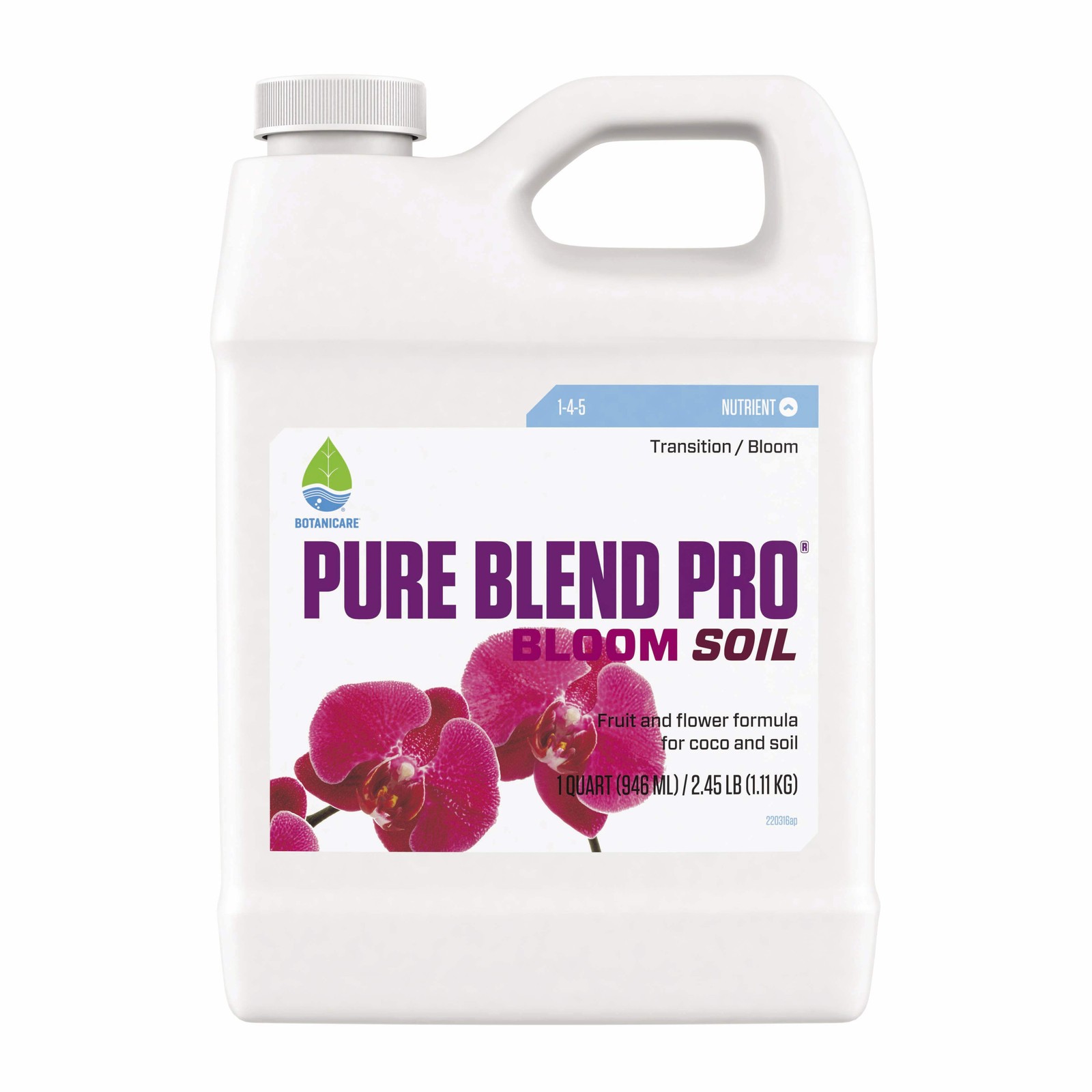 Botanicare Pure Blend Pro Soil Plant Nutrient, New, Free Shipping