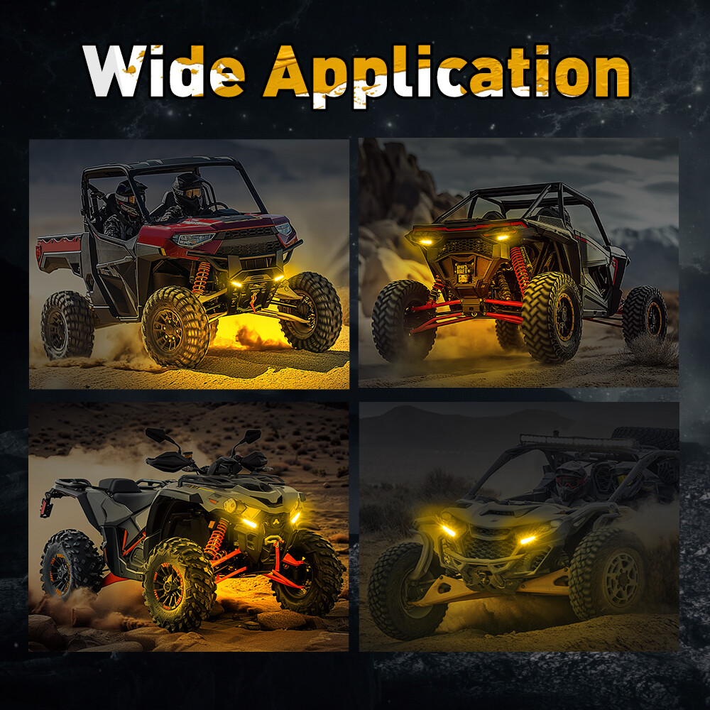 Turn Signal Kit For 2025 Polaris Ranger XP 1000 Northstar Street Legal Plug Play