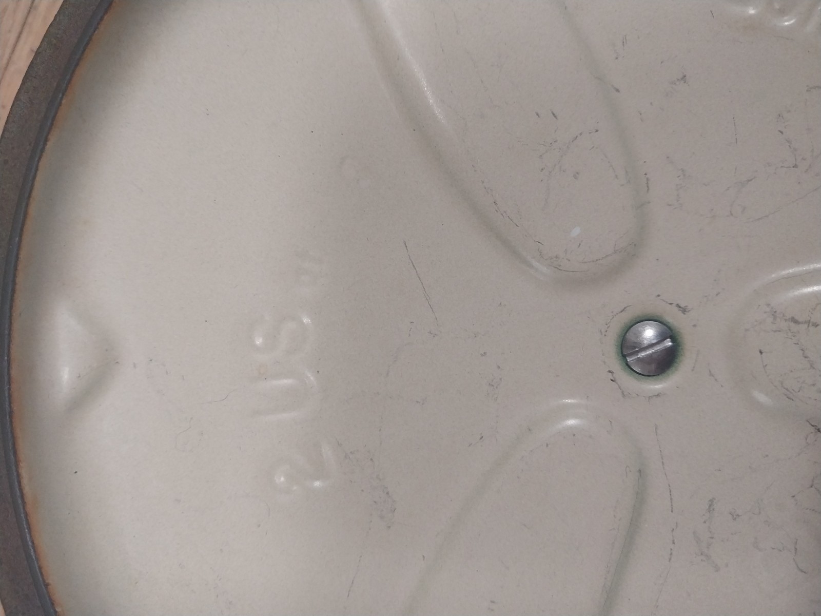 Le Creuset Green Shamrock Pot Vintage Rare