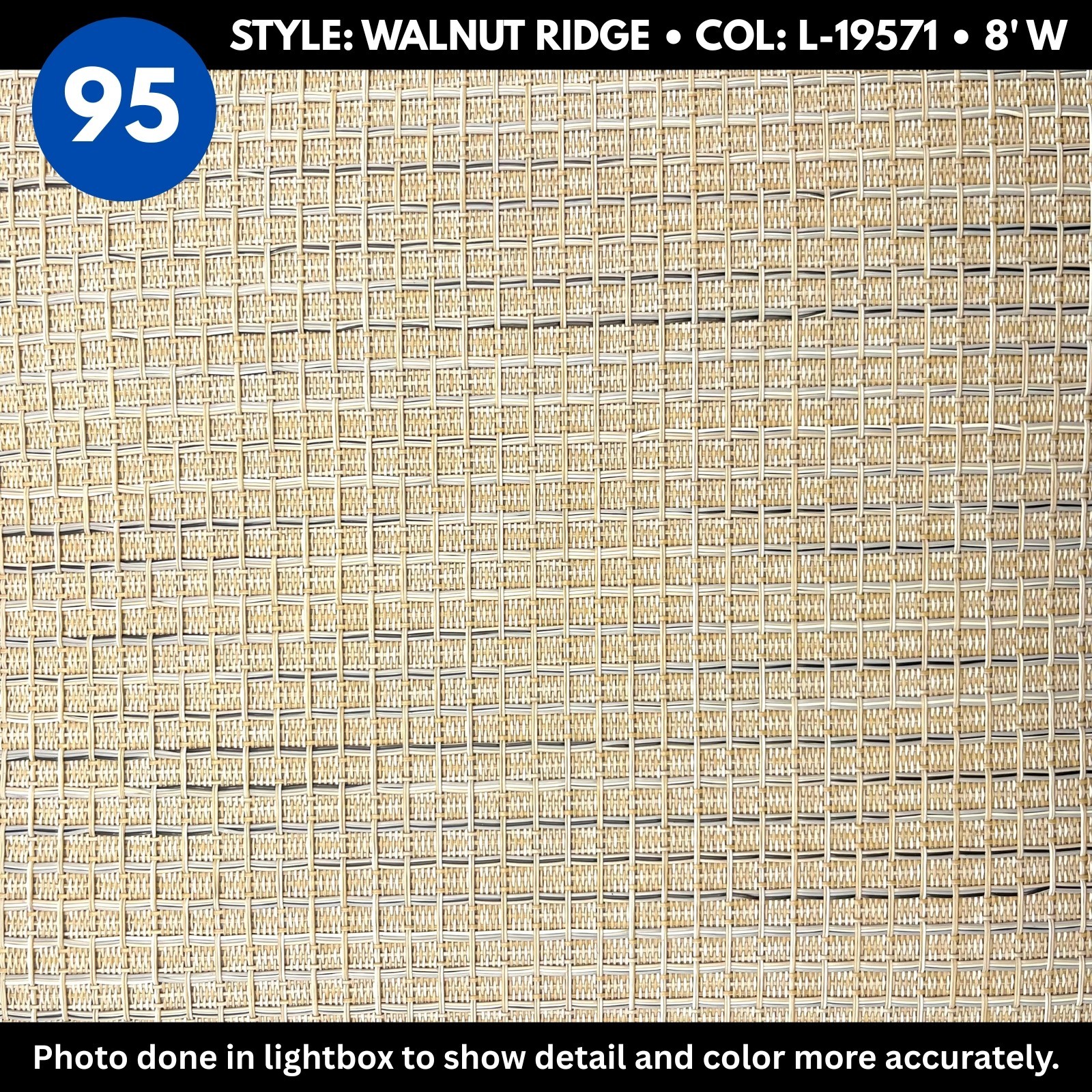 Woven Vinyl Flooring | Samples - 4.5" X 4.5" - Sample 95-108