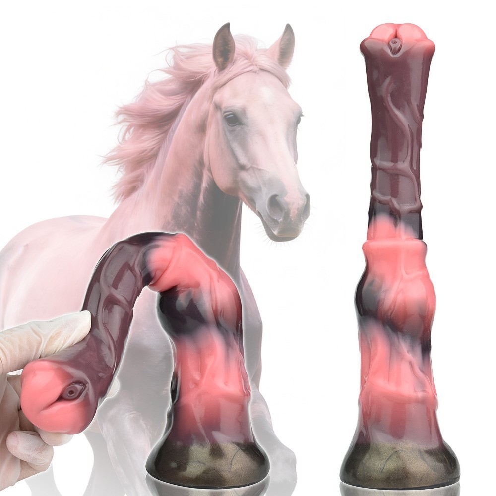 9.8" Long Thin Dildo Fantasy Monster Penis Suction Cup Silicone Cock Adult Toys