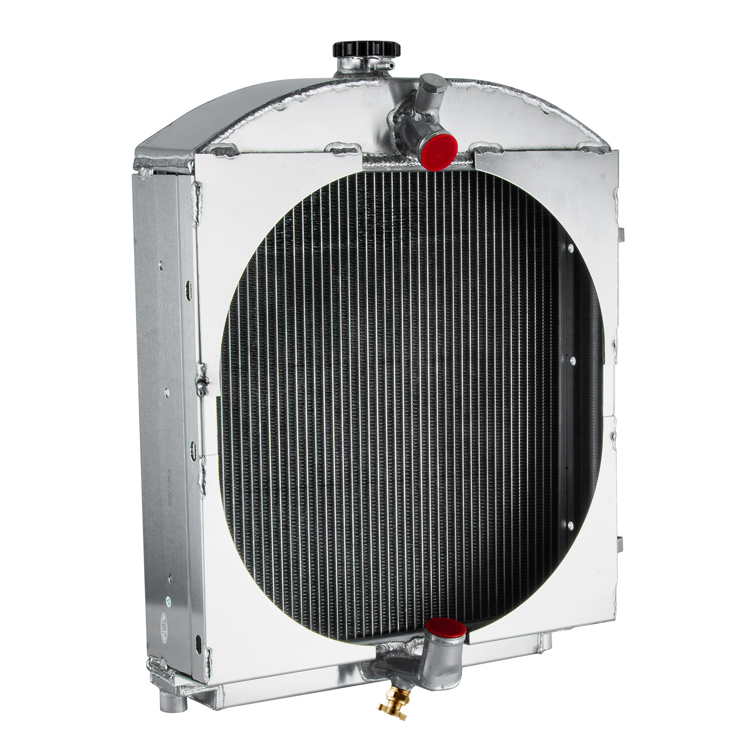 3-Row Aluminum Radiator For Allis Chalmers Tractors WC WD WD45 Gas LP 70228587