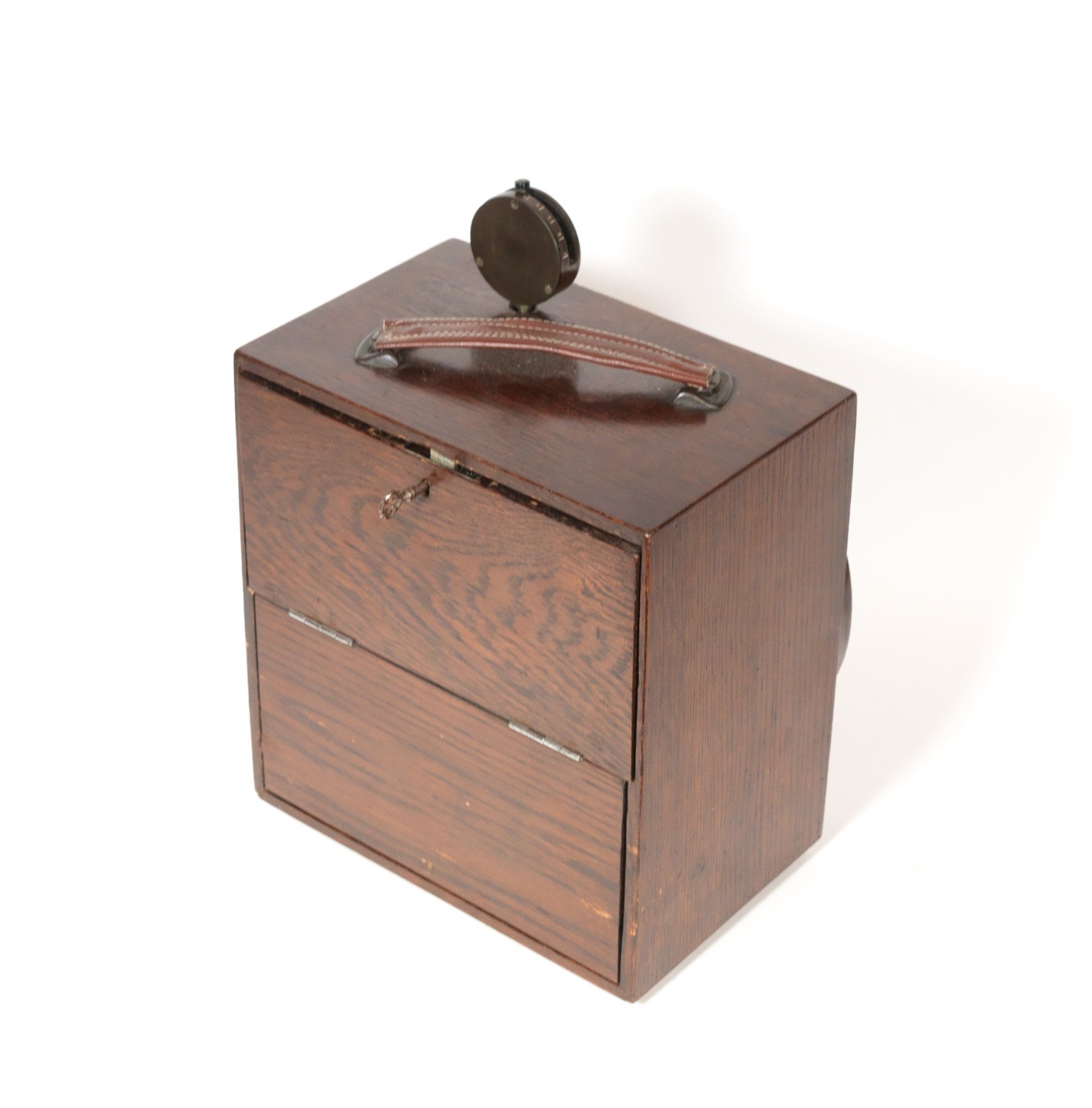 Tiny, Ingenious 1932 Adey All-In-One Portable Radio w/Multi-Function Control Key