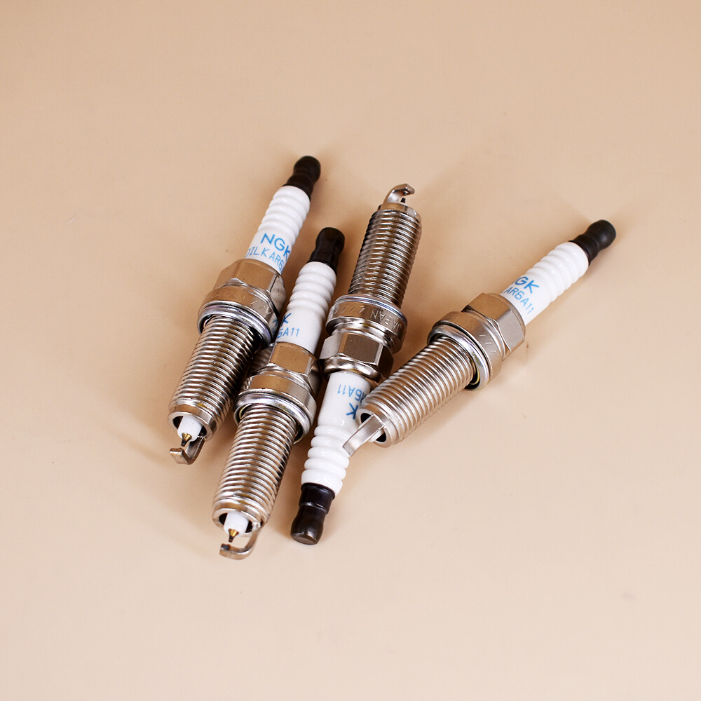 4x NGK Iridium Spark Plugs 22401-JA01B For Altima Rogue Sentra DILKAR6A11