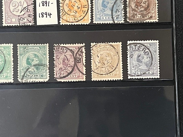 Netherlands 1864-1896 Fabulous Collection Used in Stock Sheet Faults 7A6037S
