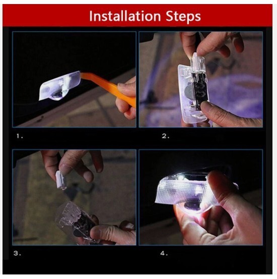 FITS AVALON CAMRY 4 RUNNER LED Courtesy Puddle Step Door Lights (2 PK)