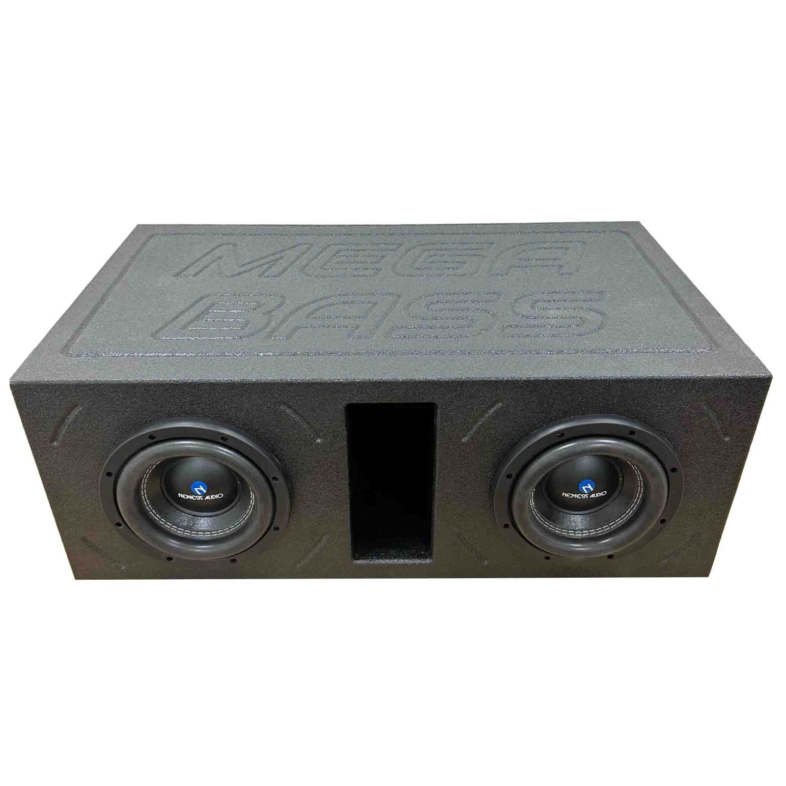 Dual 8" Mega Super Bass Series Subwoofer Box Ported 2x8" Woofers