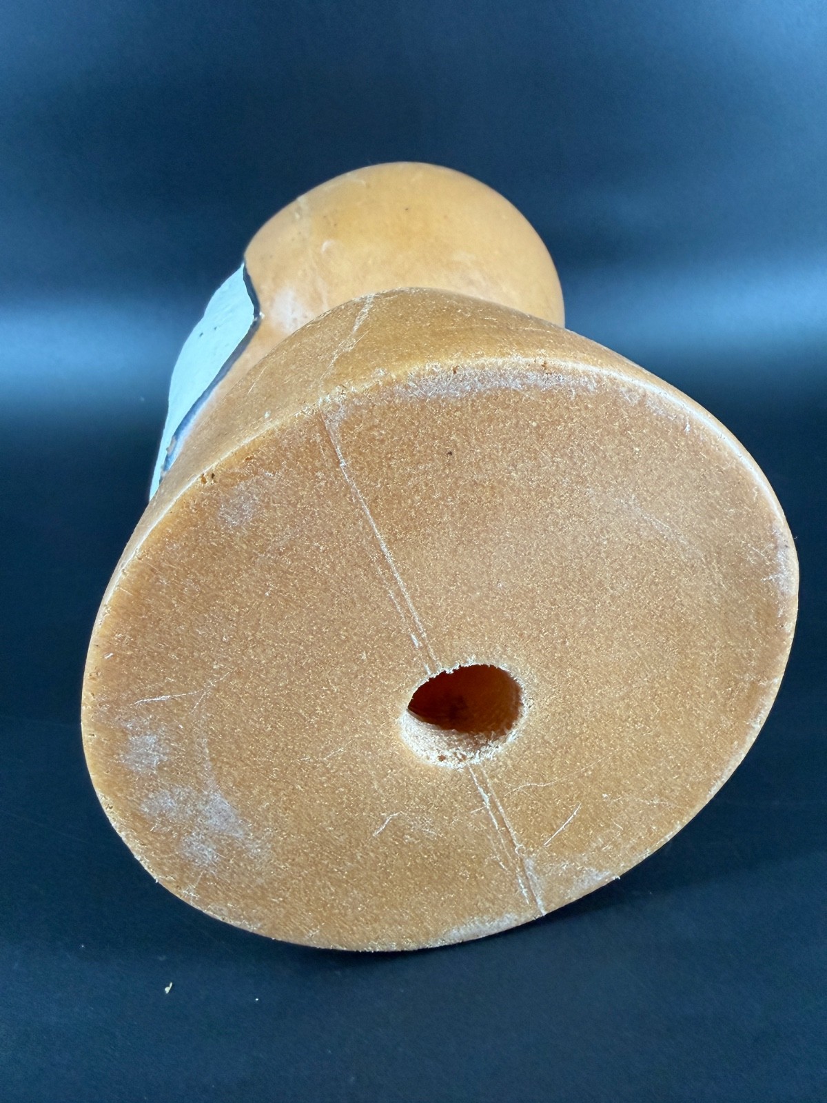 Vintage Plastic Mannequin Head Bust Pierrot Mime Wig Hat Display Dopamine Decor