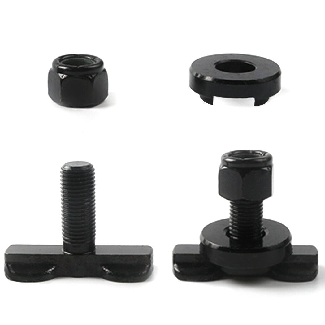 8 Pcs L-Track Double Lug Threaded Stud Nut Fitting Tie Down| Used with L Track R