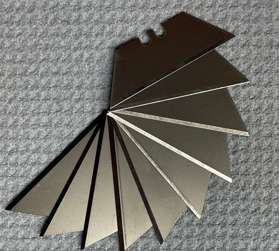 10 pc Standard Utility Knife Blades Box Cutter Razor Safety FAST SHIPPING TO YOU