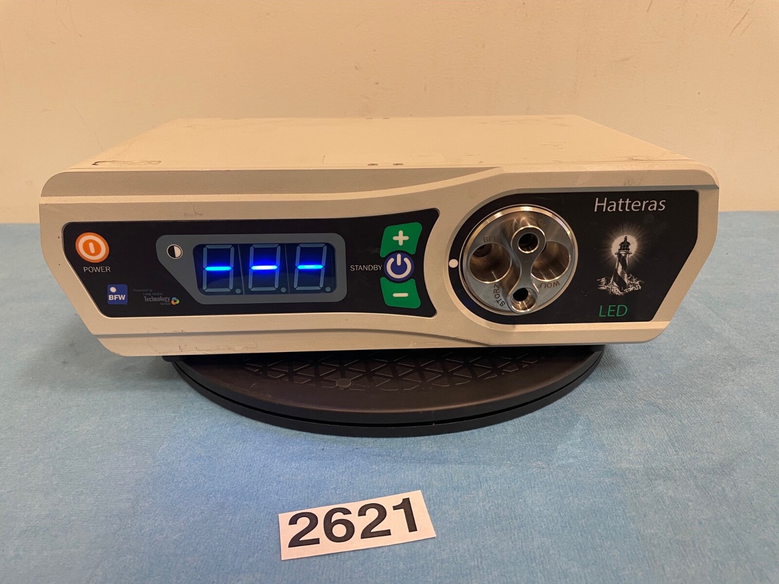 TESTED Long Island Technology Group Hatteras LED Light Source BFW 1600 + Manual