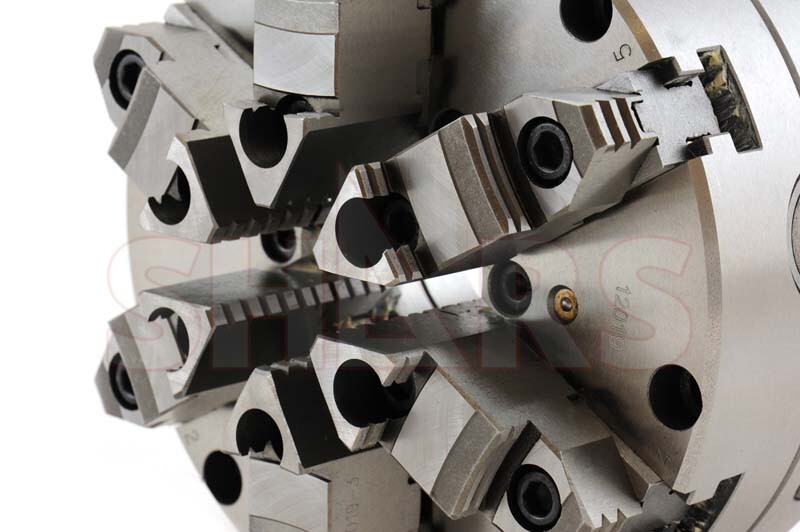 Shars 6" 6 Jaw Adjustable Universal Scroll Lathe Chuck 0.0005 TIR NEW R[