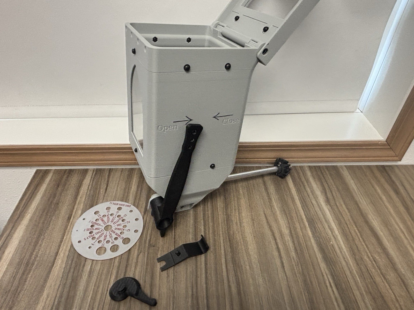 Planet Junior 300A Vegetable Seeder Cam Lock Full Hopper Replacement Kit ABS New