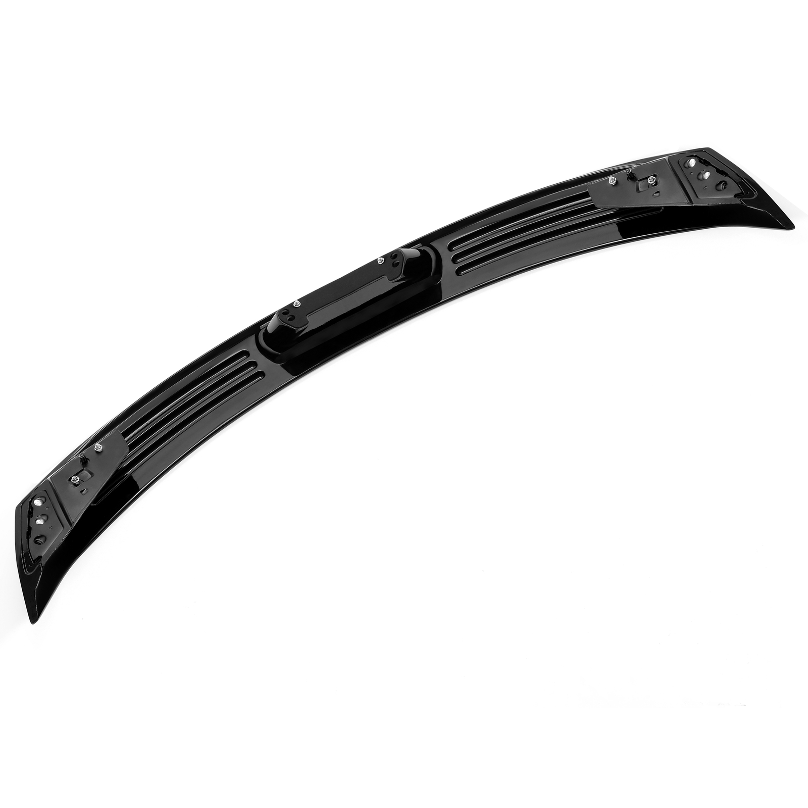 Gloss Black Painted Rear Trunk Spoiler Wing GT-Style For Ford Mustang 2 Dr 15-22