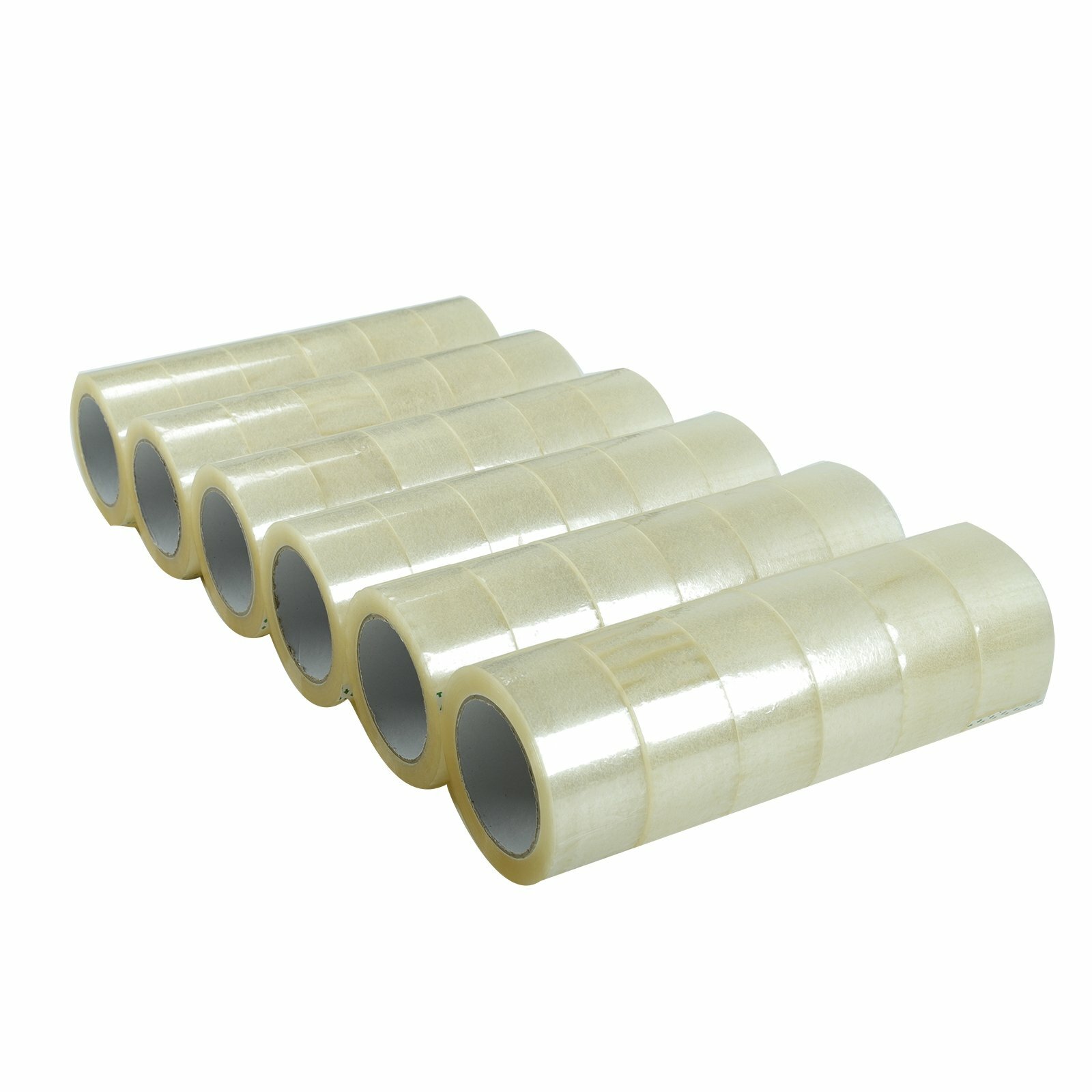36 ROLLS - 2 INCH x 110 Yards (330 ft) Clear Carton Sealing Packing Package Tape