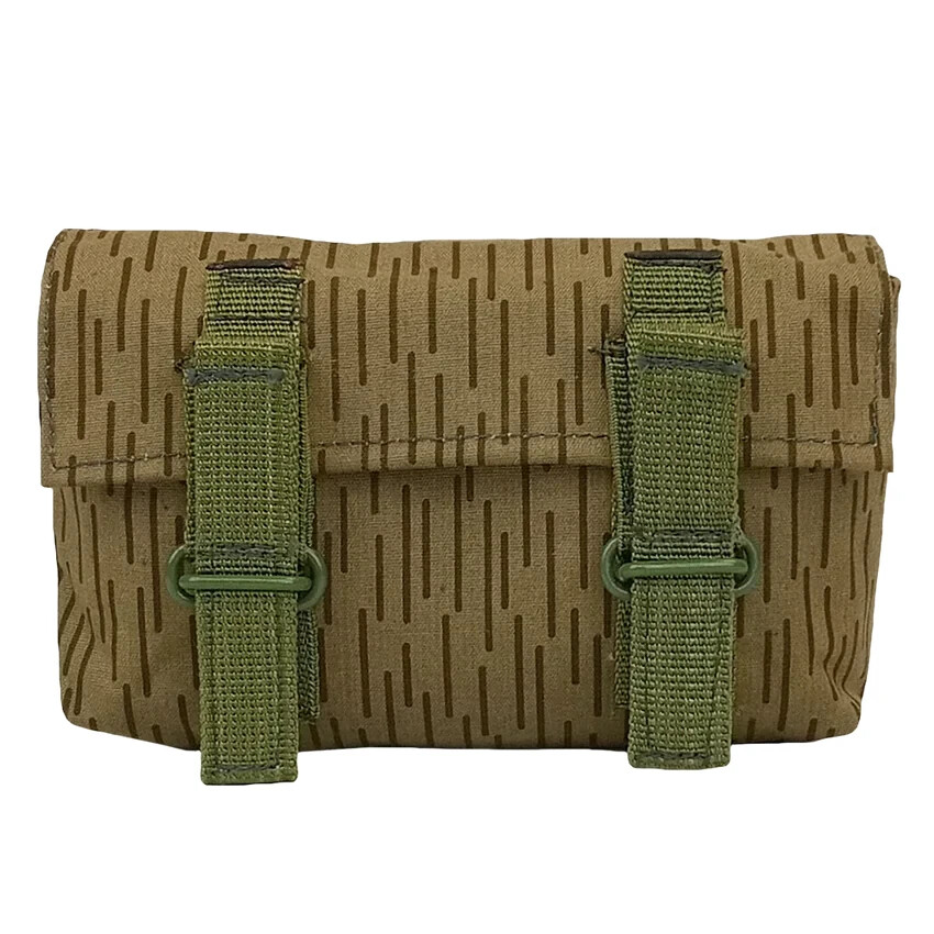 Authentic East German UTV Strichtarn Grenade Pouch Raindrop Camo Pattern