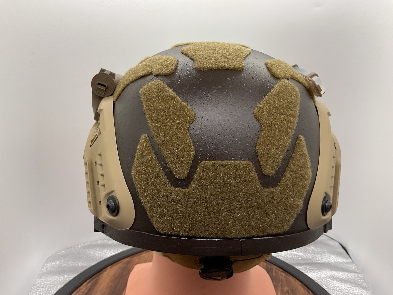 Military Ballistic Helmet 3A Customized, Rebuilt, Size Large/Med.American