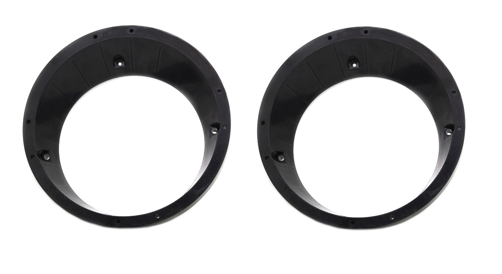 Speaker Adapters Rings 5.25" To 6.5" For Harley Batwing FLHX FLHT Fairings 96-13