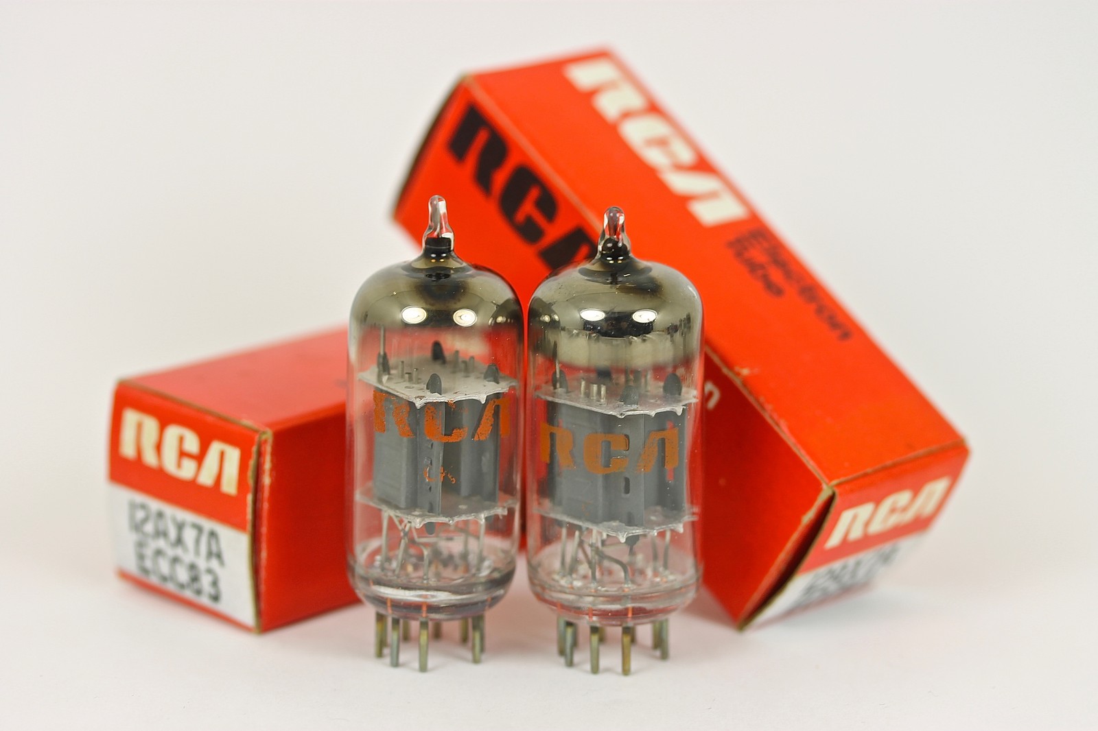 NOS RCA 12AX7A ECC83 12AX7 USA TUBE CREAM OF THE CROP HIGHEST EMISSIONS!