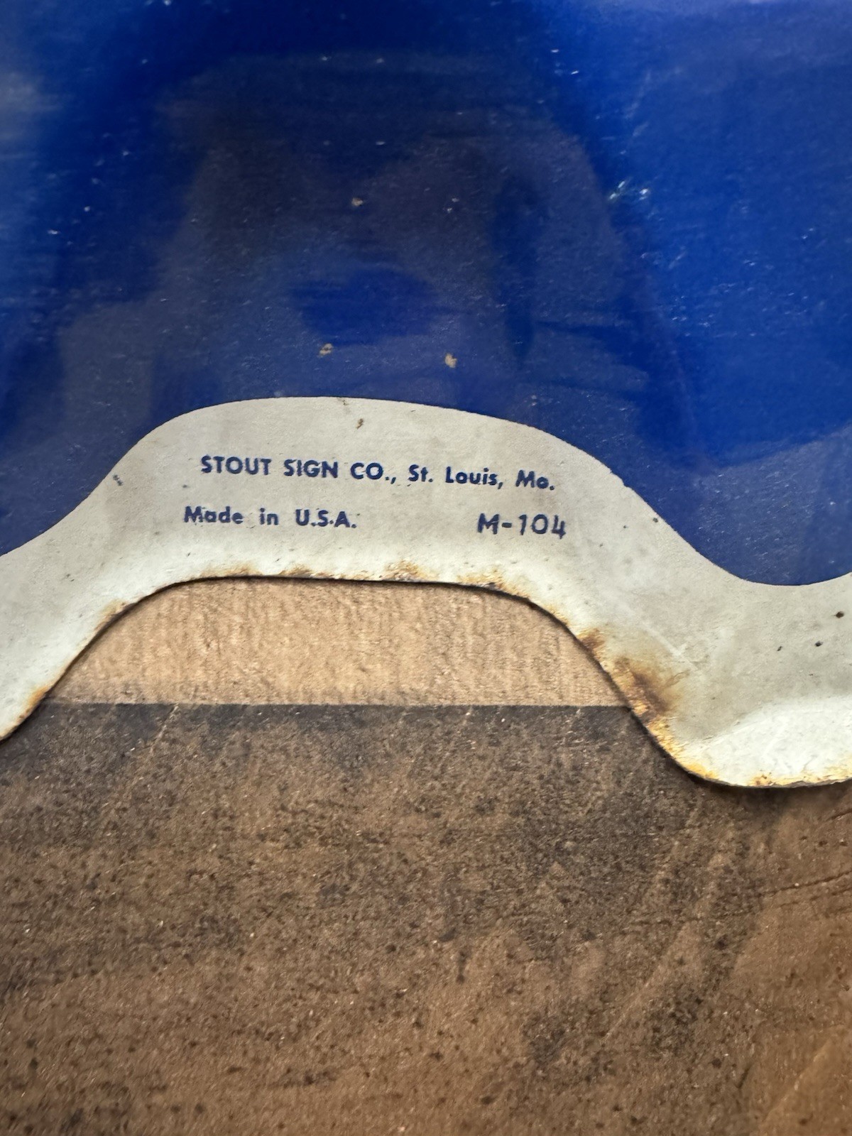 Original 30” Pepsi Bus Sign Metal Single Sided Pepsi Cap Sign