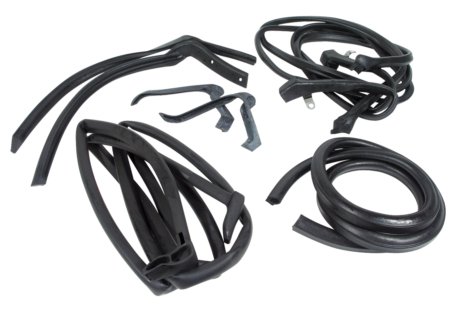 Corvette C2 Body Weatherstrip Kit Convertible 8Pc 1963-1967