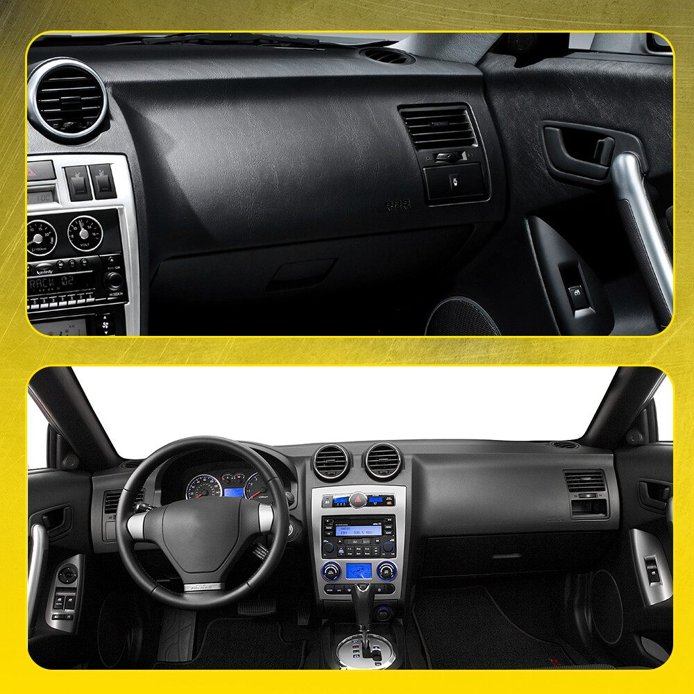 Pair Inside Door Handle Driver & Passenger Side For Hyundai Tiburon 2003-2008 PU