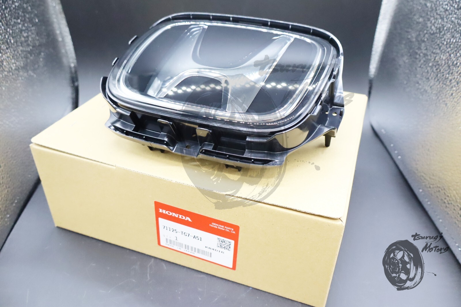 Honda Genuine 2019-22 Pilot Passport Front Radar Emblem H Sensing Badge OEM New