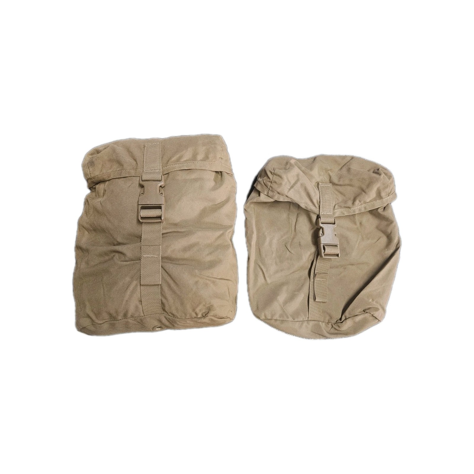 2 Pack Sustainment Pouch Used USMC Molle Coyote For FILBE Pack - CiF USGI