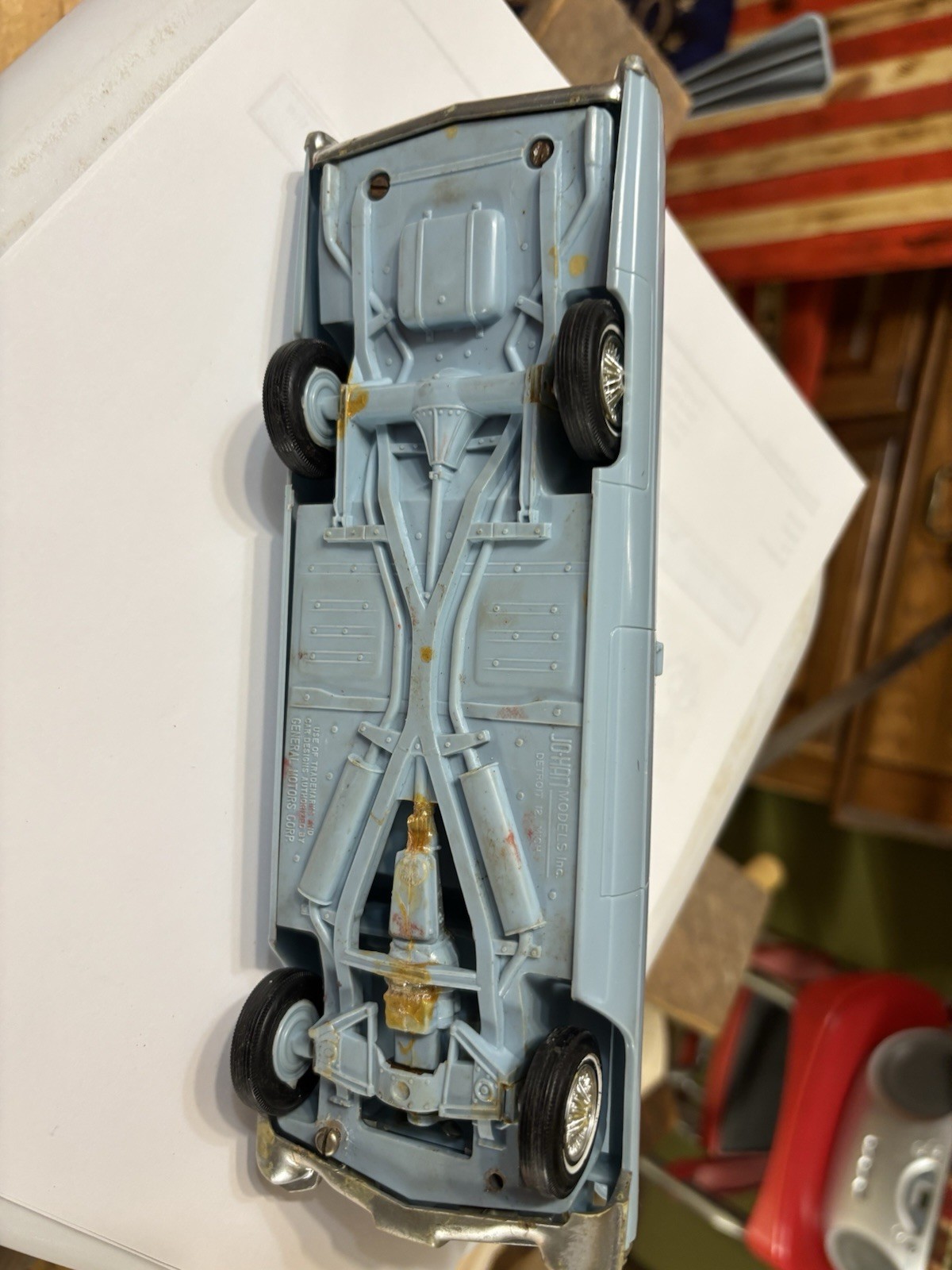 1/25 Scale Johan 1963 Cadillac Coupe De Ville