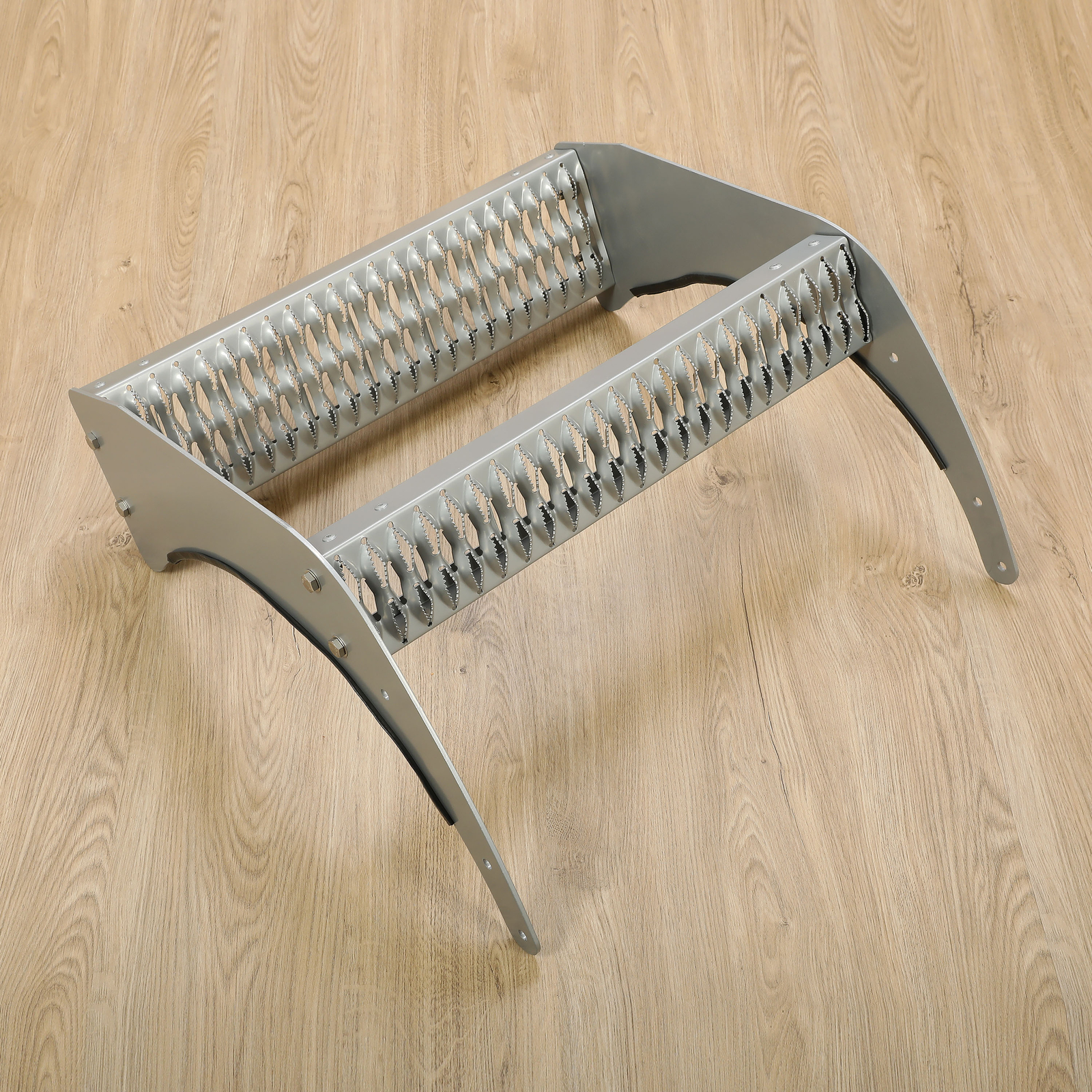 For Peterbilt Universal 26" Fuel Tank Step Bracket Kit Heavy Duty Powder Coated